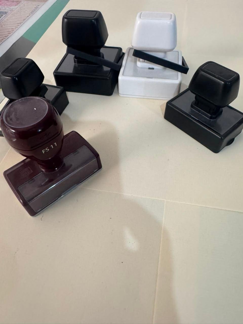 Square Flash Stamp — Kashif Printers, Lahore