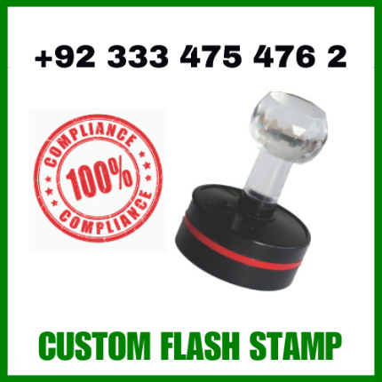 Custom Flash Stamp