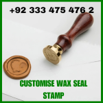 Custom wax seal stamp