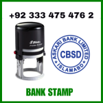 bank stamp