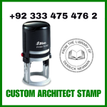 custom architect stamp