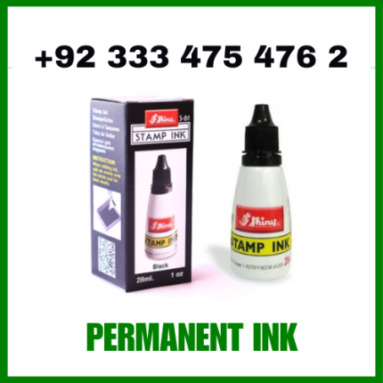 premanent ink