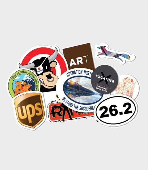 Custom Stickers Printing in Pakistan – Transparent & Gloss Sticker