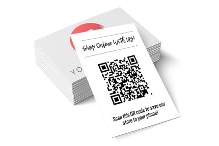 Custom QR Cards Printing